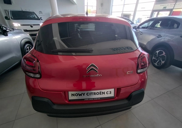 Citroen C3 cena 88300 przebieg: 3, rok produkcji 2024 z Pyskowice małe 92